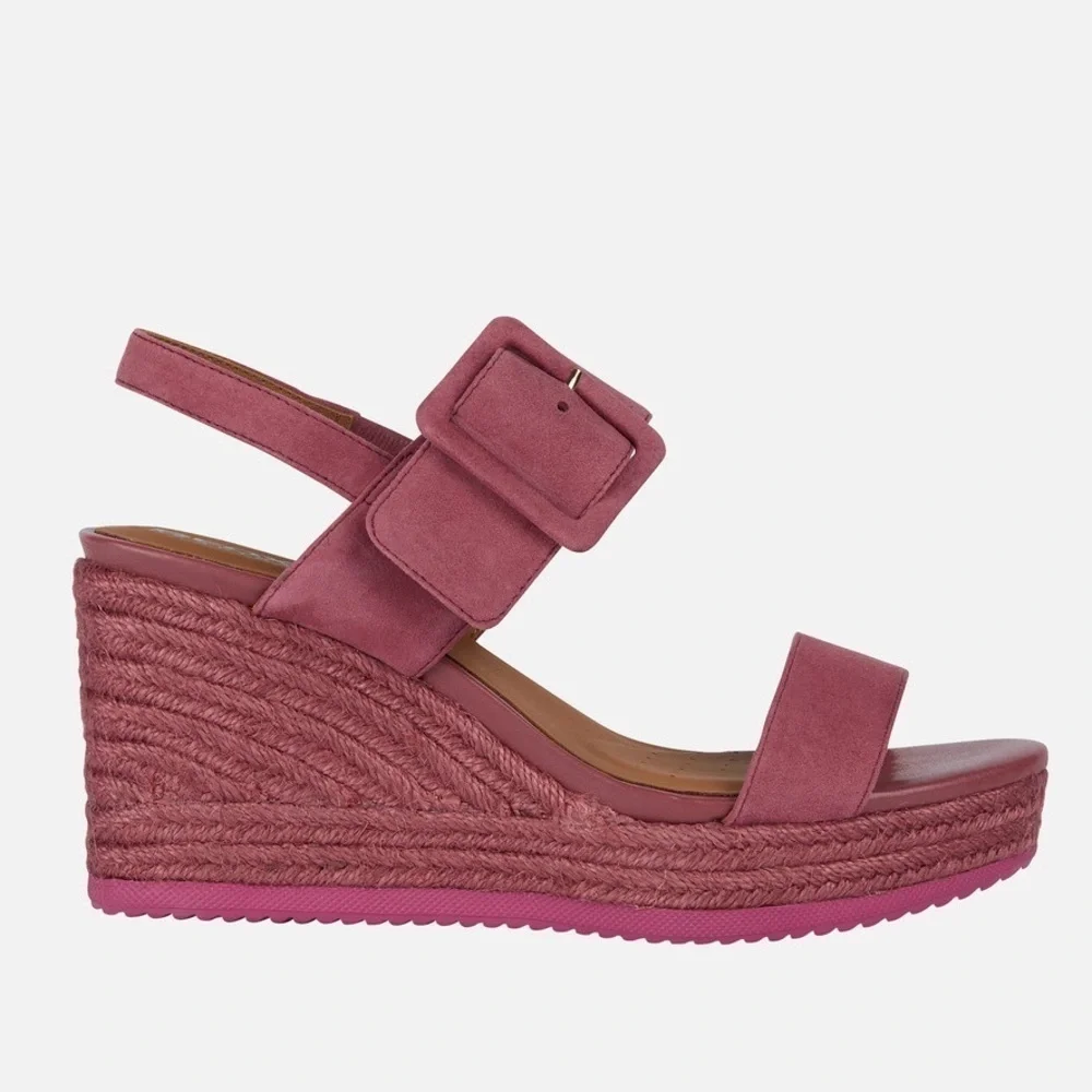 NEW! GEOX Cyclamen Ponza Wedge Sandal - Size 41